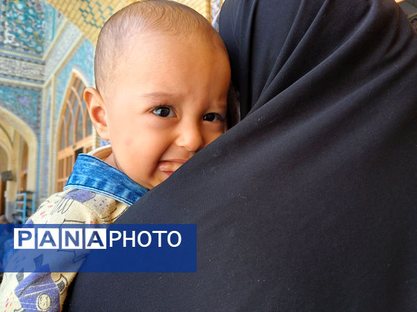 راهپیمایی مردم شهر حبیب آباد 