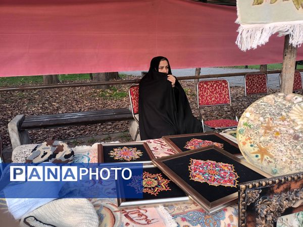 نمایشگاه دست سازه‌ها، نمایش حضور سوادآموزان