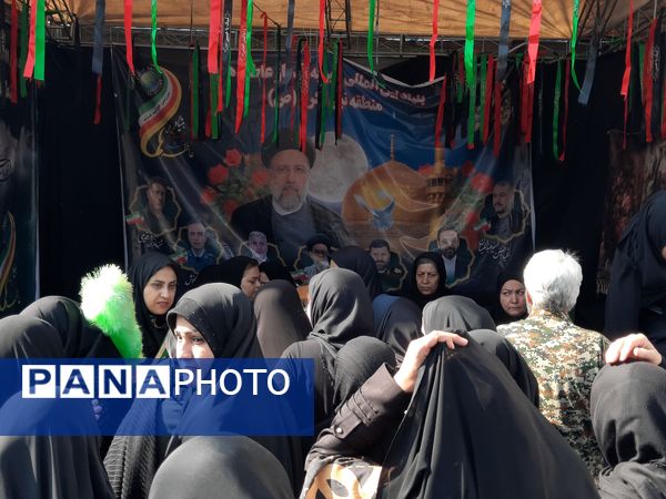 وداع با سید الشهدا خدمت