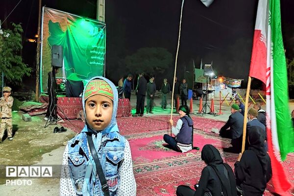 حسینیه شهدای شهر بار، رنگ بوی محرم گرفت به مناسبت ماه عزای آل اللّه