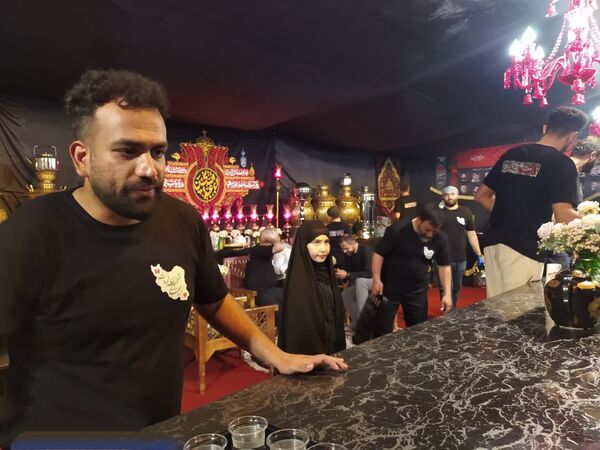 حضور پرشور عاشقان اباعبدالله در کشتی نجات محرم