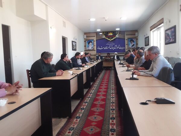 مراسم تودیع و معارفه مدیریت اداره آموزش و پرورش شهرستان شازند