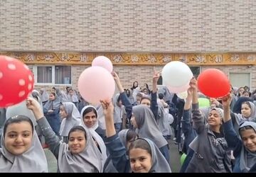 برگزاری جشن روز دختر در مدرسه دخترانه ایلیایی ۲ ناحیه دو کرج 