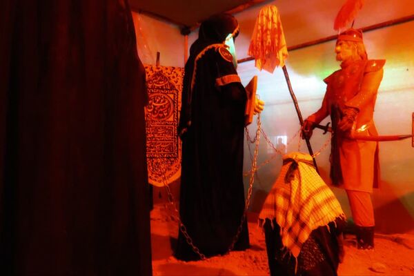 نمایشگاه تجسمی مسیر عاشقی در ماه محرم