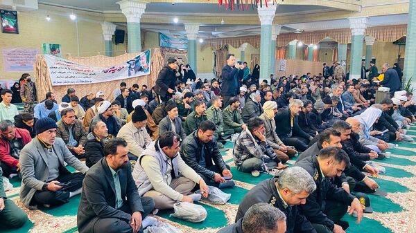 هم صدایی مسئولان و مردم باخرز در سایه  حماسه تاریخی 9 دی