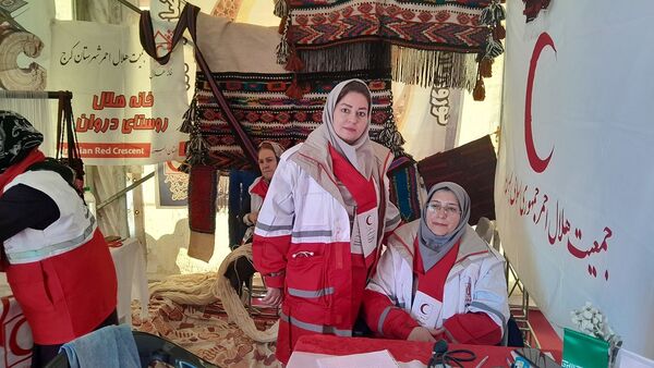 خدمت‌رسانی یکپارچه جمعیت هلال احمر استان البرز از مسافران نوروز