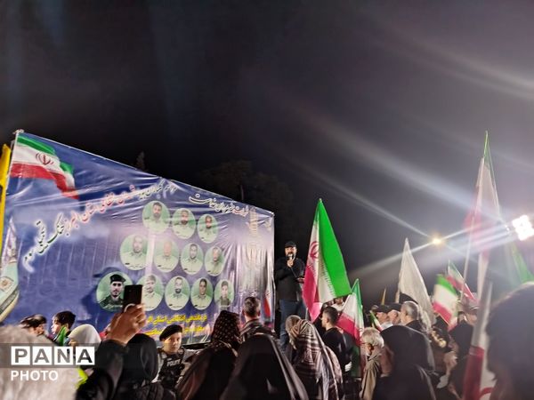 مراسم چهلم شهادت نیروهای یگان امداد در مقتل این شهیدان