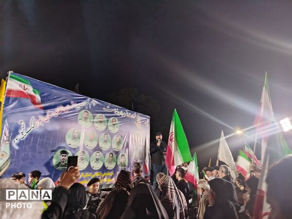 مراسم چهلم شهادت نیروهای یگان امداد در مقتل این شهیدان