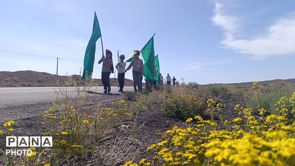پرچم متبرک رضوی، تسلای دل پدر شهید جنگ رمضان