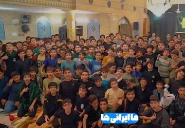 جواب نوجوانان معتکف خراسان رضوی به ترامپ