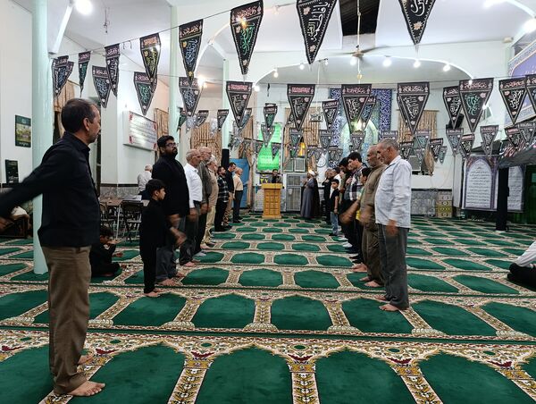 عزاداری سالروز شهادت امام حسن عسکری (ع) در مسجد صاحب‌الزمان آشخانه