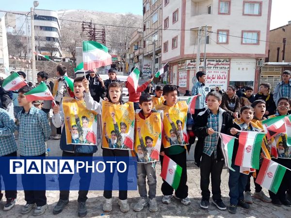 راهپیمایی 22 بهمن در قالب دوربین پانا سپیدان