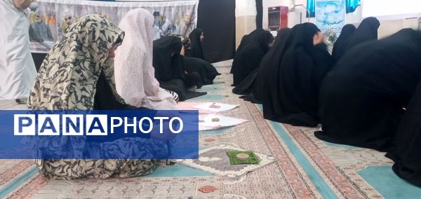 حضور چشمگیر نوجوانان هلیلانی در مراسم معنوی اعتکاف 