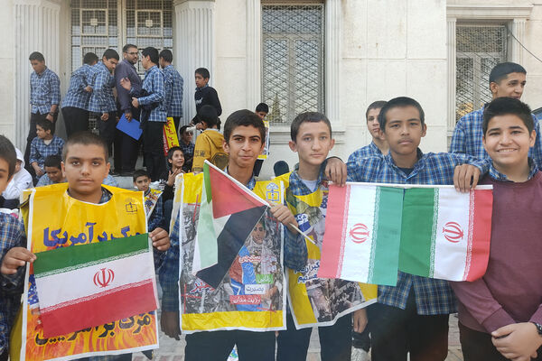 ۱۳ آبان در شیراز ؛ تجلی شور انقلابی نسل امروز