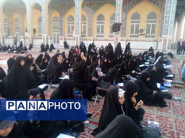 نماز باران در امامزاده سیدجعفر محمد در یزد