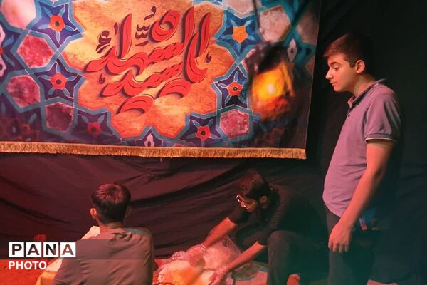 برپایی موکب هیئت معظم رقیه جان در تجمعات مردمی
