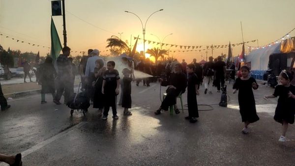 حال و هوای کربلای معلی روز پیش از اربعین حسینی 