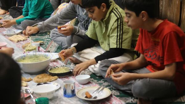 اعتکاف دانش‌آموزی در قائمشهر