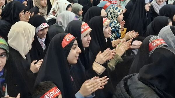 مراسم جشن هیات ریحانه الحرم سازمان دانش‌آموزی قم