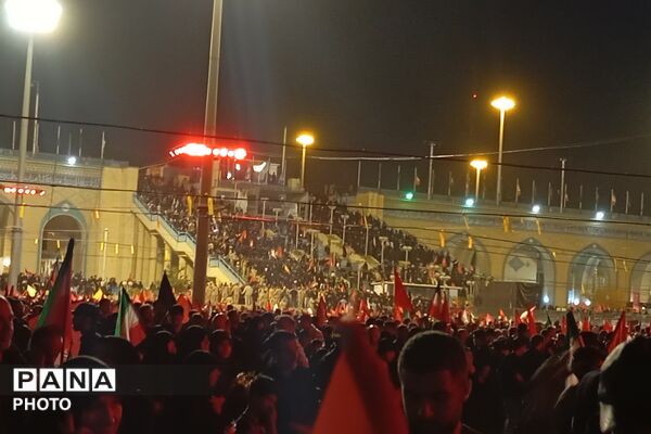 حضور غیور مردان چهارمحال و بختیاری در آیین وداع و تشییع رهبر شهید انقلاب اسلامی ایران