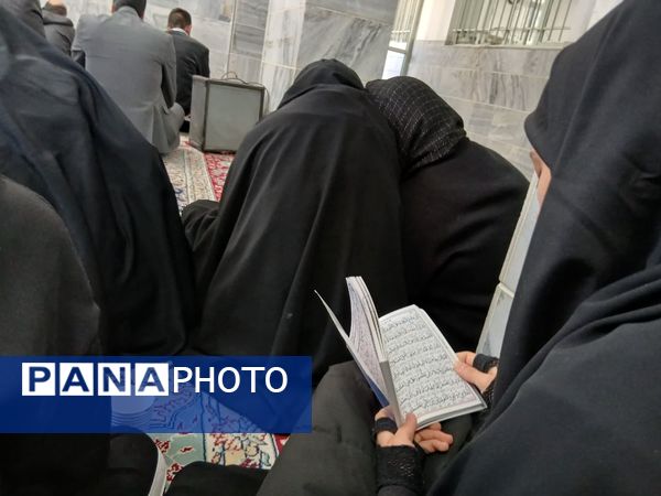 دعای ندبه در مدرسه حضرت زهرا (س) نیر