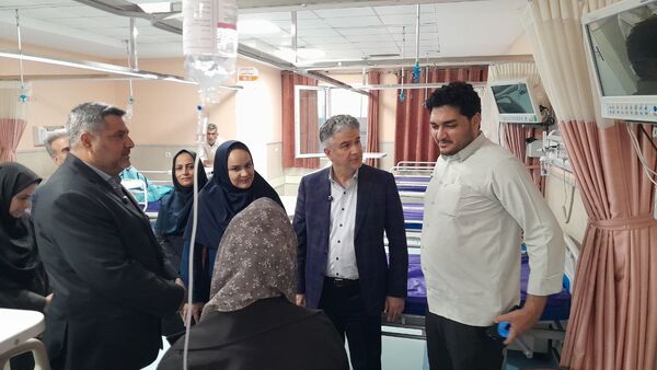 حضور معاون وزیر بهداشت در شهرستان تربت حیدریه