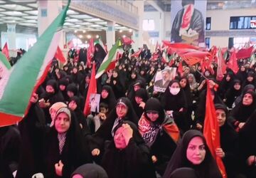 چهلمین روزداغ عمیق تجدید میثاق مردم با آرمان‌های رهبر شهید
