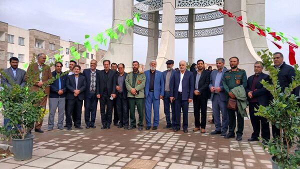 نخستین سالگرد تدفین شهید گمنام در مسجد ولیعصر(عج) نظرآباد