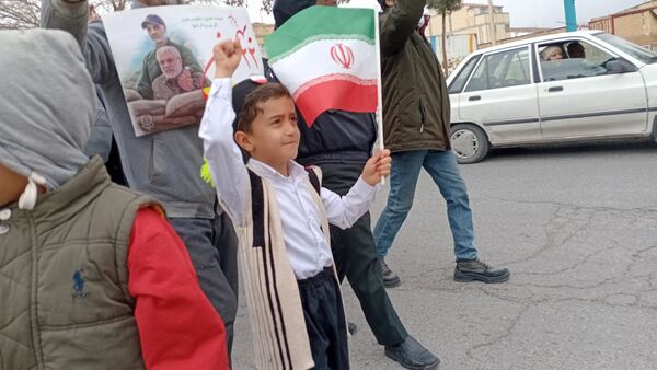 قاب‌هایی از فریاد وحدت سورشجانی‌ها در بیست و دوم بهمن ماه