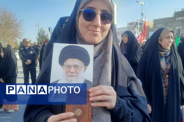 راهپیمایی و همبستگی مردم شهرستان پردیس در محکومیت اقدامات تروریستی