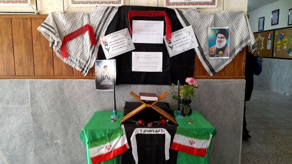 بزرگداشت شهید مقاومت سید حسن نصرالله در دبیرستان صفورا ۲ مشهد