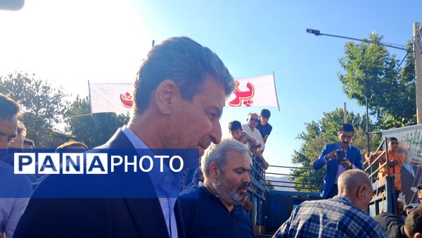 جشن پیروزی ریاست جمهوری مسعود پزشکیان  در شهر آشخانه 