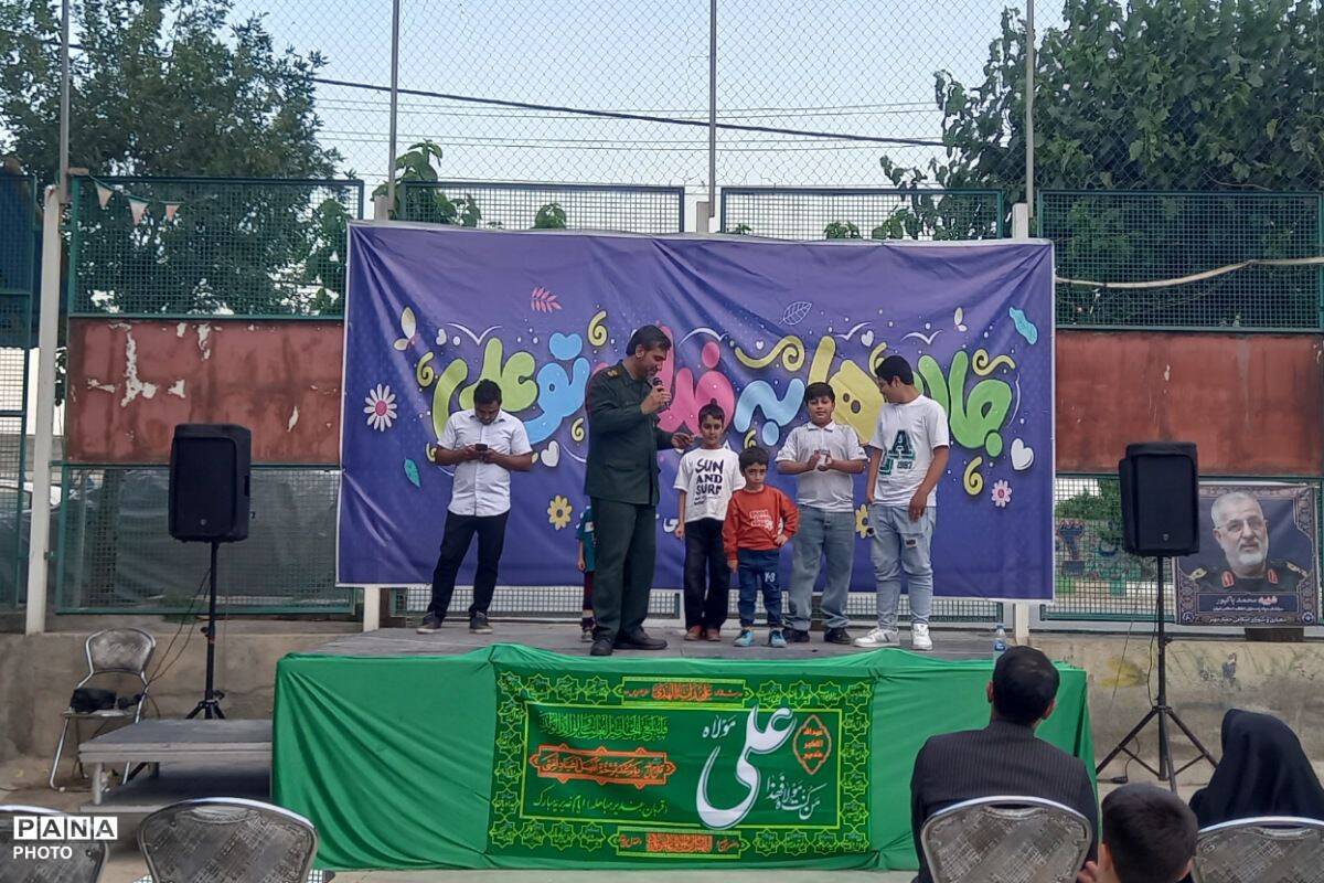  جشن بزرگ غدیر با حضور پرشور مردم ولایت‌مدار در رباط‌کریم