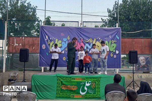  جشن بزرگ غدیر با حضور پرشور مردم ولایت‌مدار در رباط‌کریم