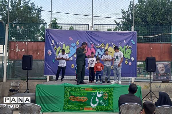  جشن بزرگ غدیر با حضور پرشور مردم ولایت‌مدار در رباط‌کریم