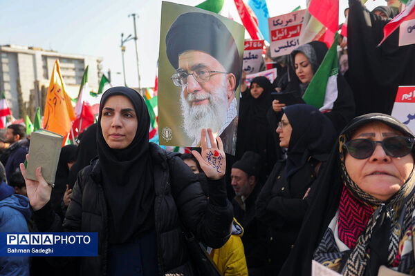 راهپیمایی محکومیت اقدامات تروریستی آمریکا و رژیم صهیونیستی علیه ملت ایران - 2