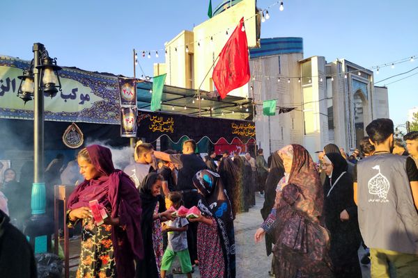 برپایی موکب هایی به عشق امام رضا(ع)