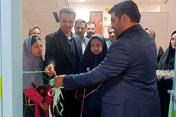 آیین افتتاحیه اتاق بازی و یادگیری در دبستان نیایش شهرستان قدس