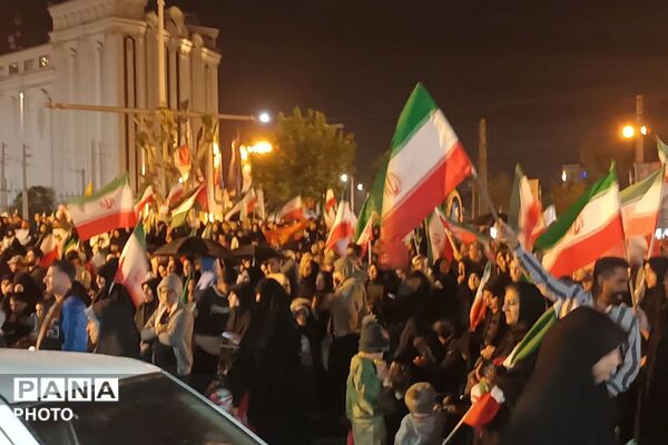 تجمعات‌ شبانه ضد صهیونیستی در میدان امام خمینی (ره) شهرستان قرچک