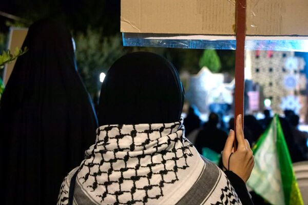 صدای فلسطین در مشهد؛ گردهمایی بزرگ همبستگی