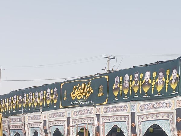 موکبی با رنگ و بوی مقاومت و شهادت 