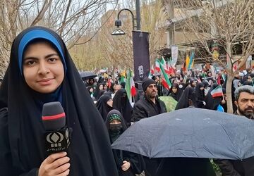 خروش مردم غیور و انقلابی قم در راهپیمایی روز جهانی قدس