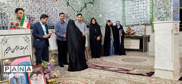 مراسم عید  غدیر در امامزاده شان آباد با حضور بخشدارقلقلرود  