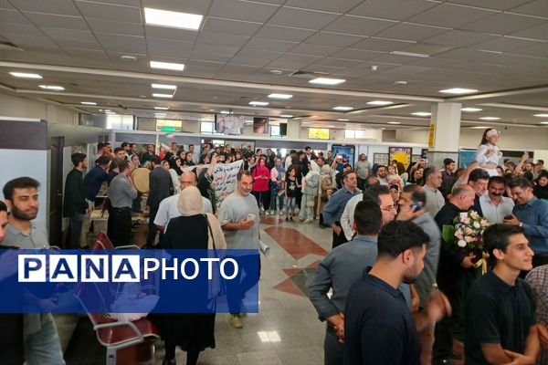 استقبال مردم کرمانشاه از آرین سلیمی قهرمان المپیک پاریس 