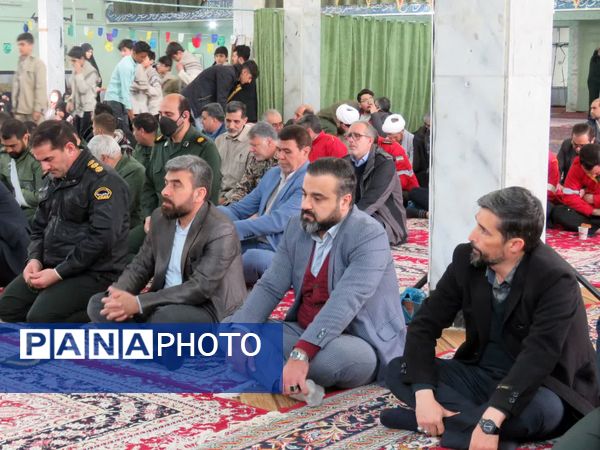 برگزاری یادواره شهدای انقلاب در مسجد سپاه بجنورد