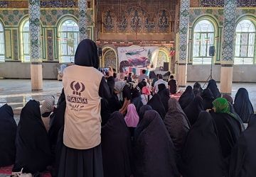 مراسم سالروز شهادت دوتن از شهدای شهر بار نیشابور