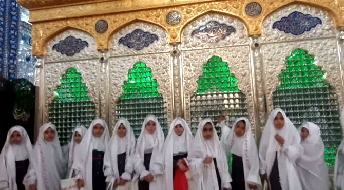 جشن تکلیف دانش آموزان دختر
