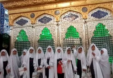جشن تکلیف دانش آموزان دختر