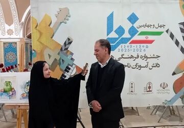 رقابت سالم و صمیمی، زمینه رشد استعدادهای هنری دانش‌آموزان را فراهم می‌کند