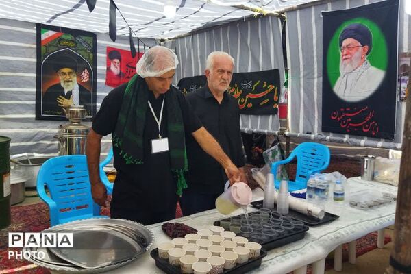 خداحافظ ای خادمِ دین و ملت؛ موکب «دلدادگان رهبر شهید» در فیروزکوه 